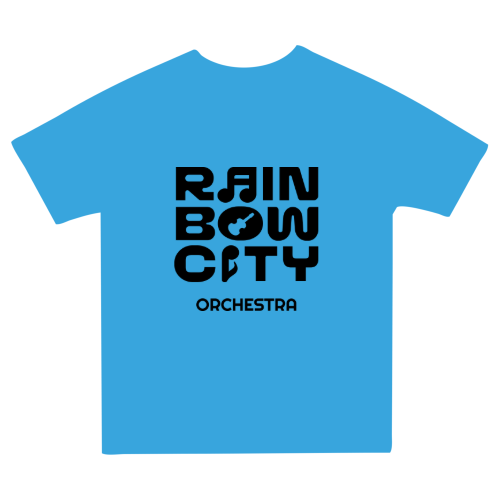 Rainbow City Orchestra short-sleeve t-shirt